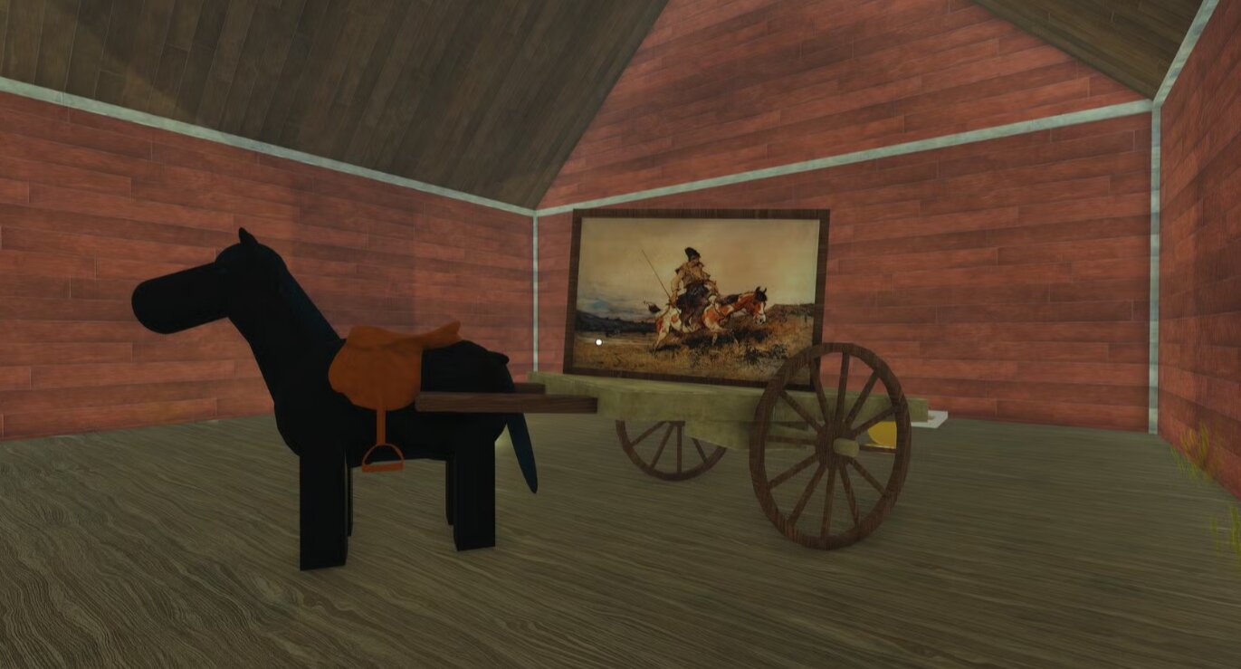 Как получить Конную тележку в Roblox Dead Rails
