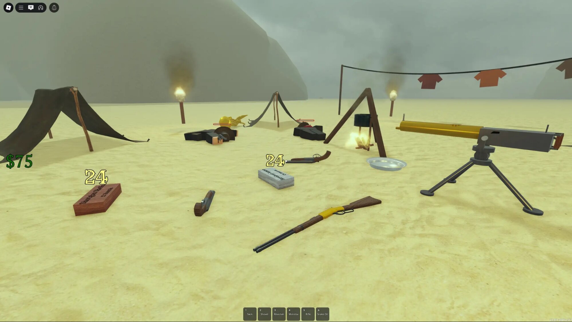 Тир-лист лучшего оружия в Roblox Dead Rails