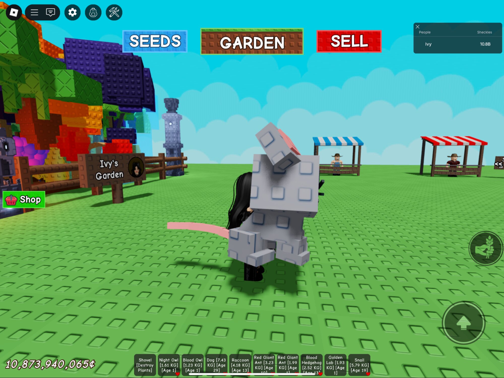 Все про серую и коричневую мышь в Roblox Grow a Garden: что делают и как получить