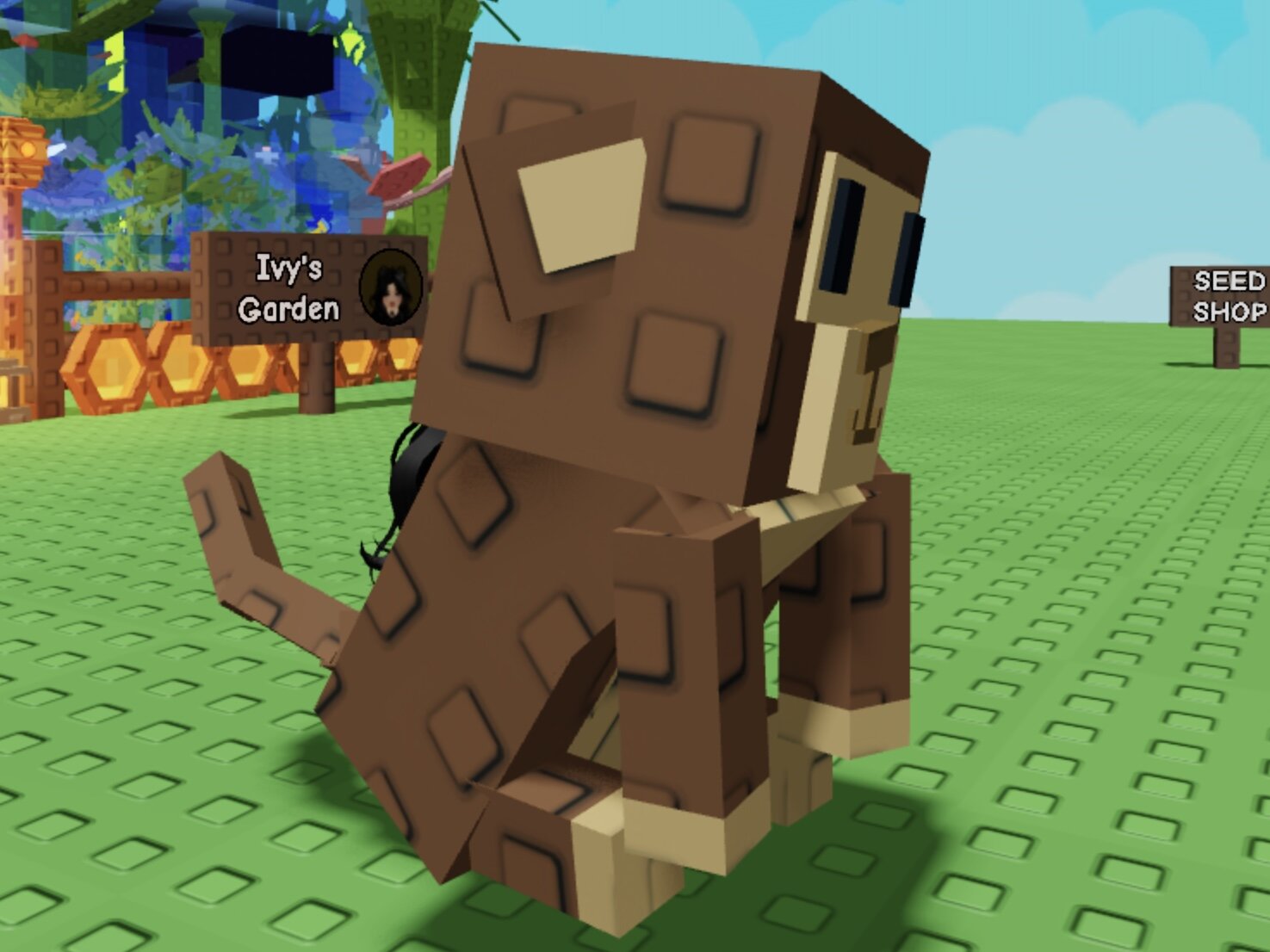 Все про обезьяну в Roblox Grow a Garden: что делает и как получить