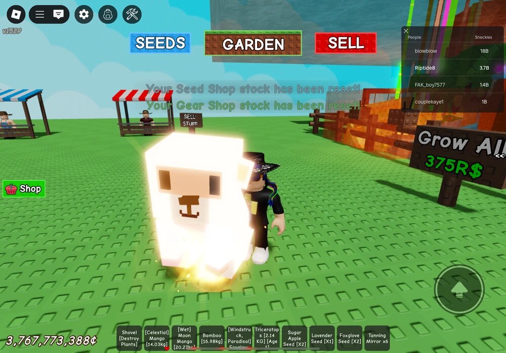 Все про обезьяну в Roblox Grow a Garden: что делает и как получить