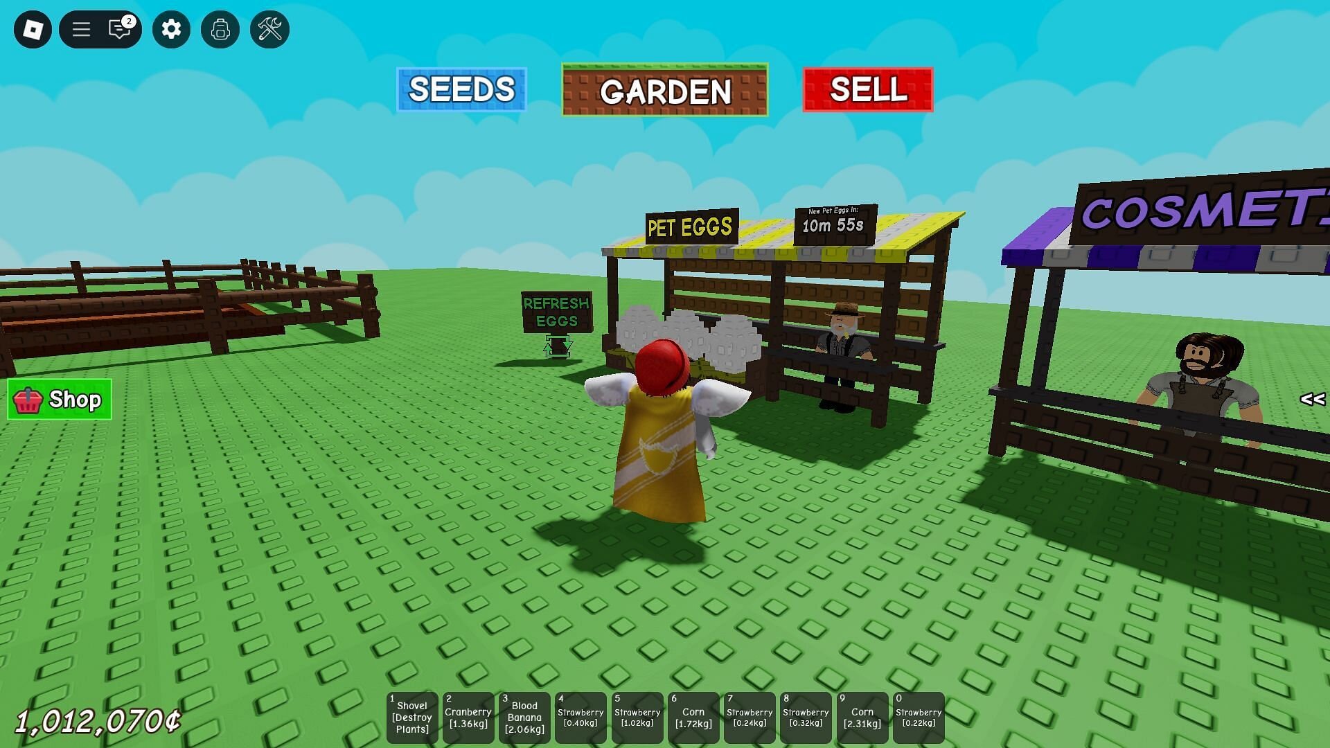 Все про оленя в Roblox Grow a Garden: что делает и как получить