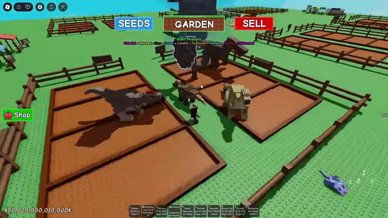 Все про пахицефалозавра в Roblox Grow a Garden: что делает и как получить
