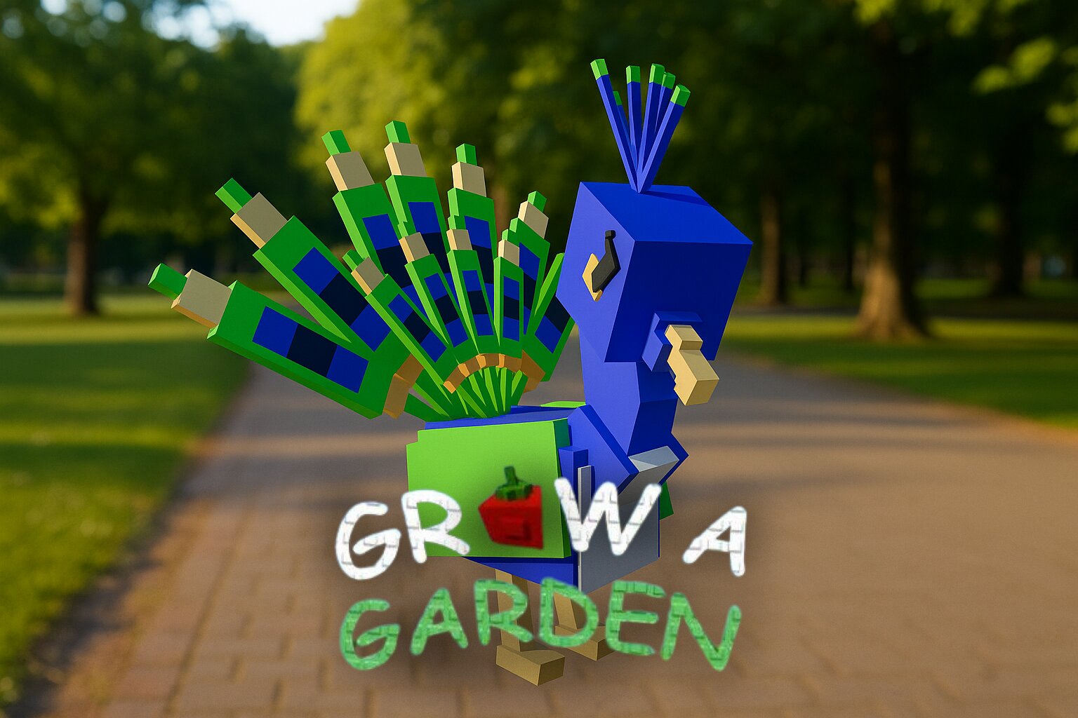 Все про павлина в Roblox Grow a Garden: что делает и как получить
