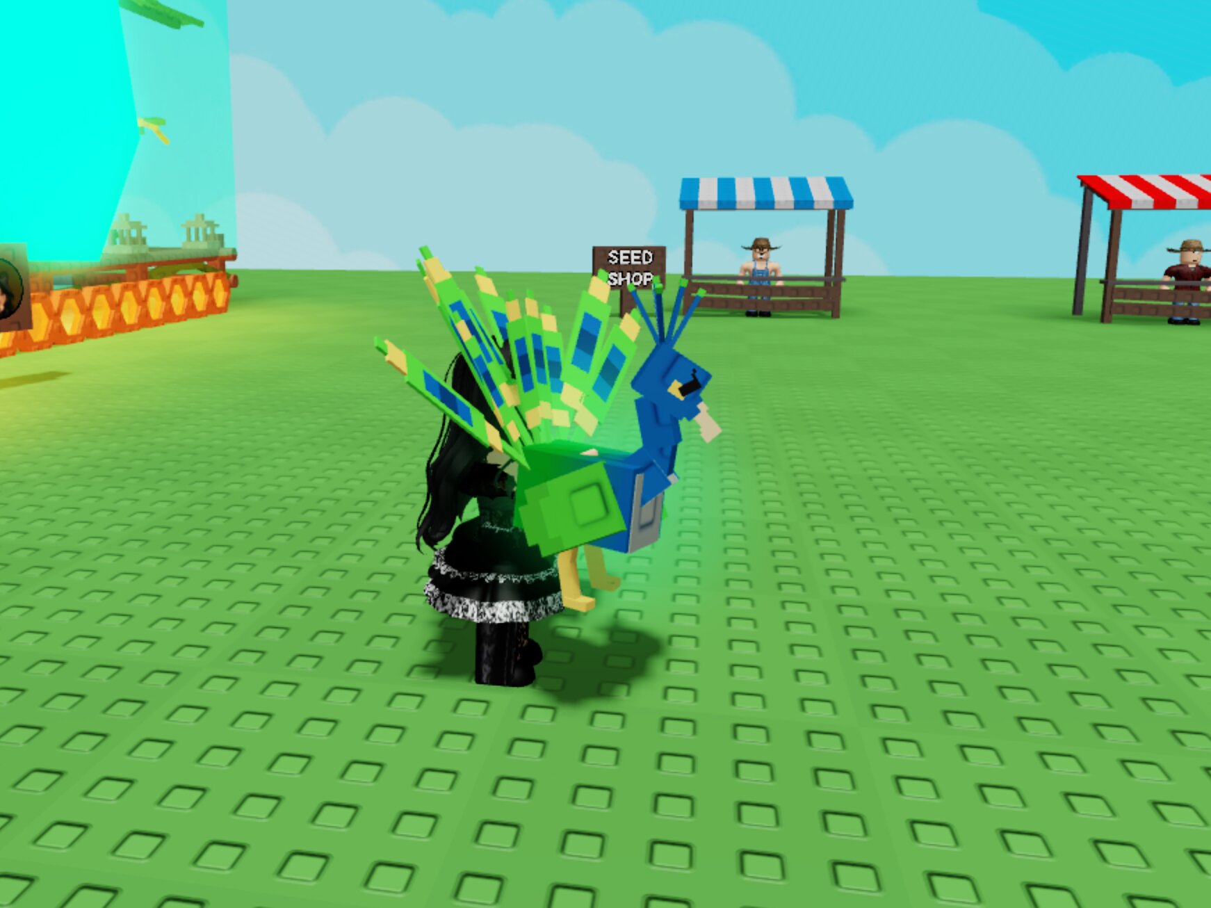 Все про павлина в Roblox Grow a Garden: что делает и как получить