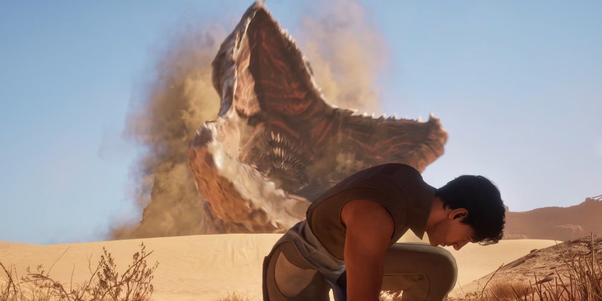 Все про песчаных червей в Dune Awakening — где встречаются и как выжить при встрече с ними