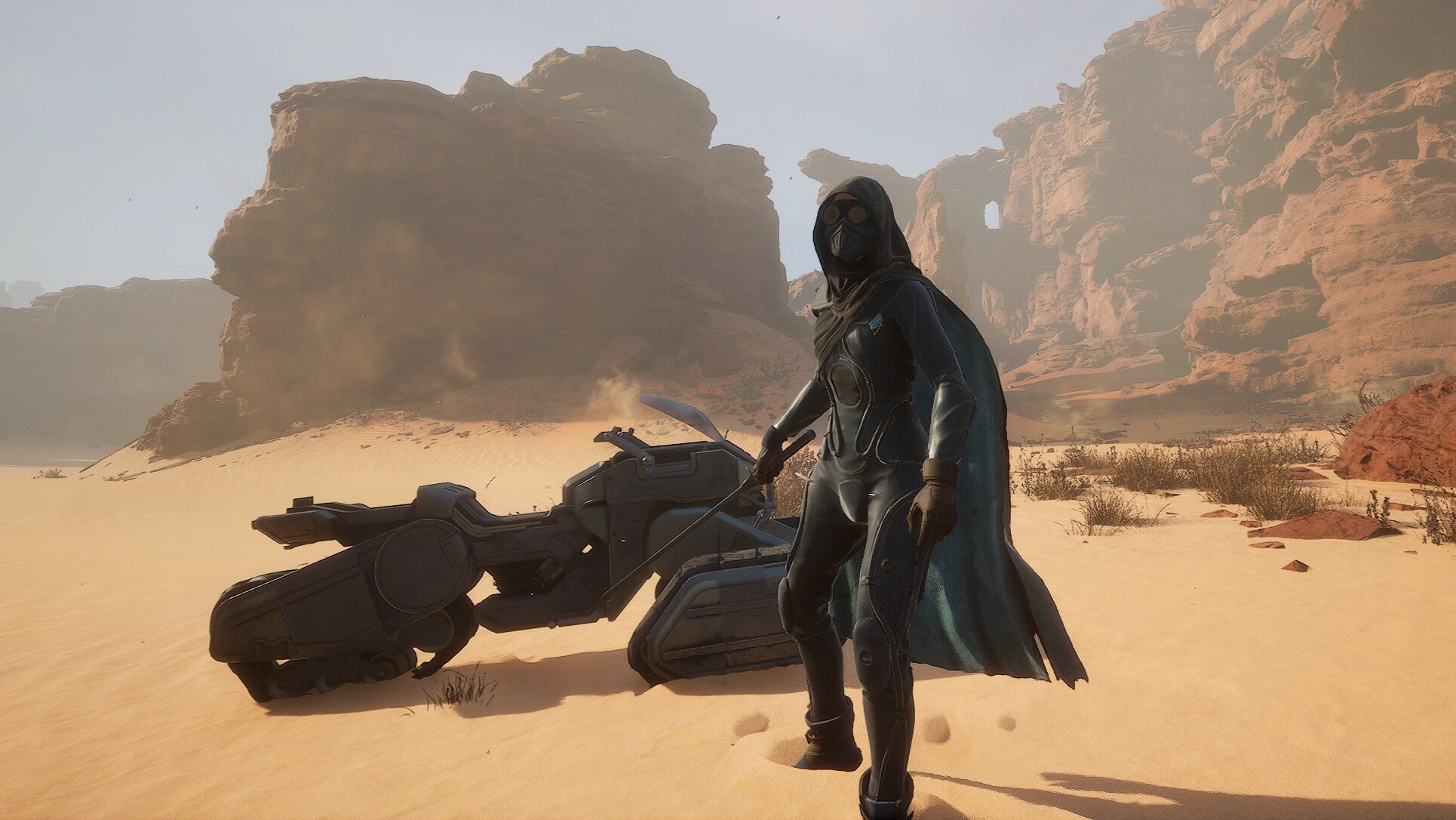 Все про песчаный мотоцикл в Dune Awakening — как получить, скрафтить, ремонтировать