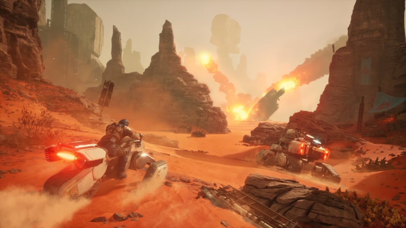 Все про песчаный мотоцикл в Dune Awakening — как получить, скрафтить, ремонтировать