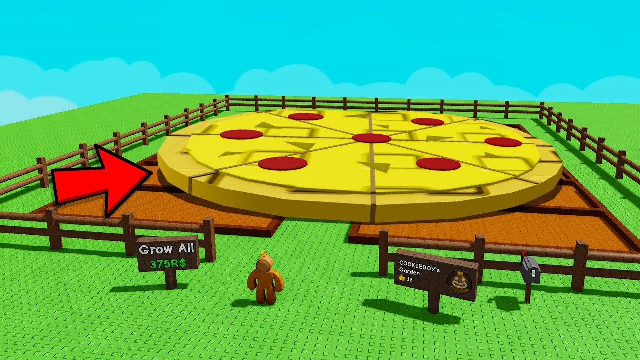 Все про пиццу в Roblox Grow a Garden: как готовить