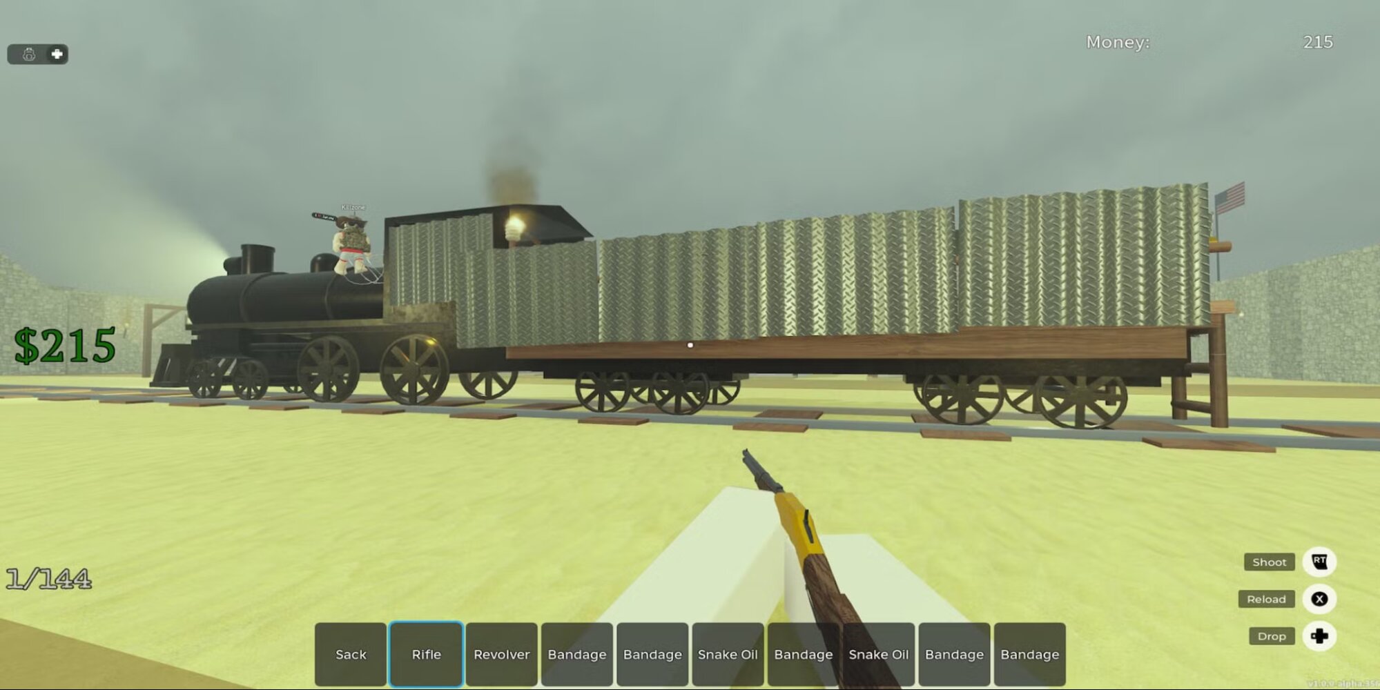 Что делает поезд в Roblox Dead Rails и как его защитить