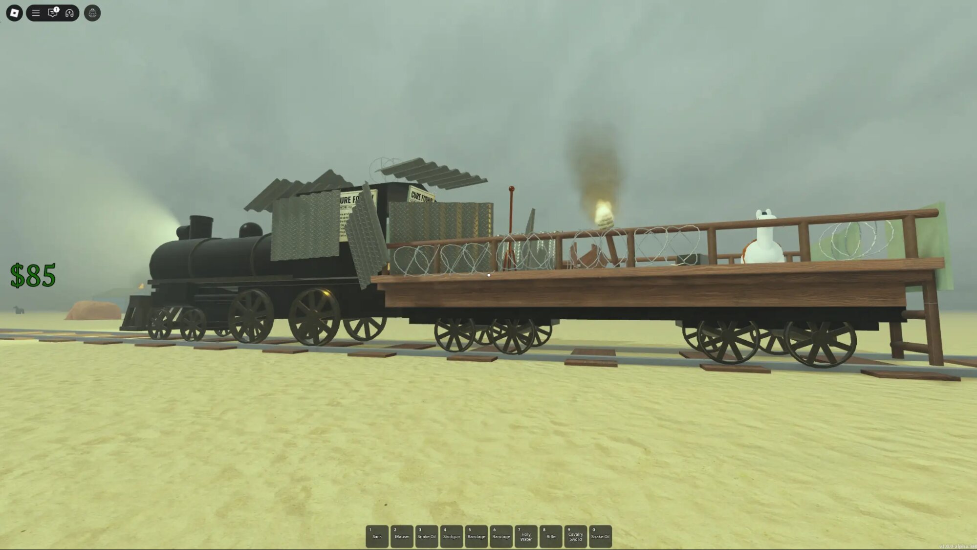 Что делает поезд в Roblox Dead Rails и как его защитить