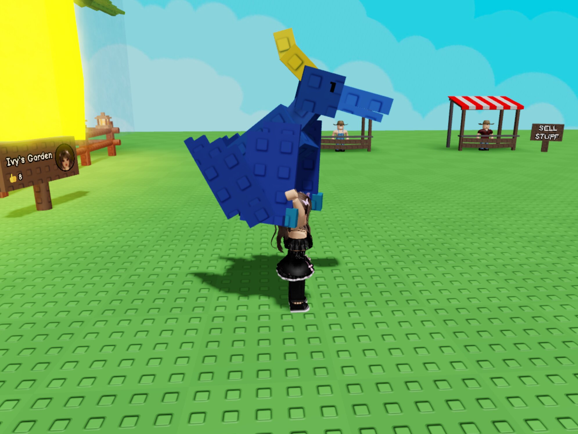 Все про птеродактиля в Roblox Grow a Garden: что делает и как получить