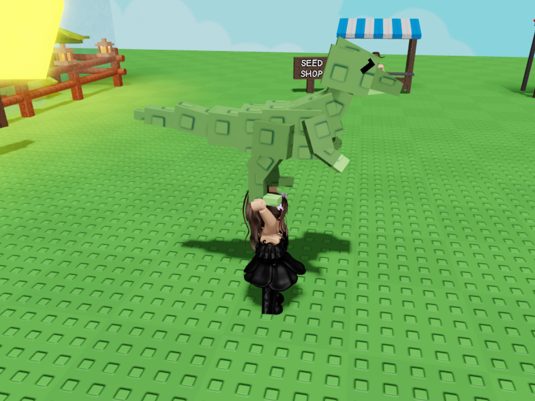 Все про динозавра раптора в Roblox Grow a Garden: что делает и как получить