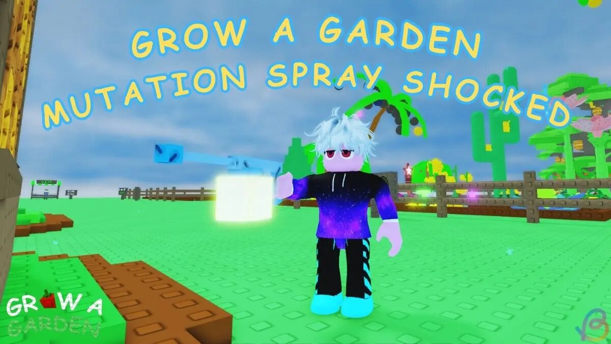 Все про спреи в Roblox Grow a Garden: крафт, мутации, цена
