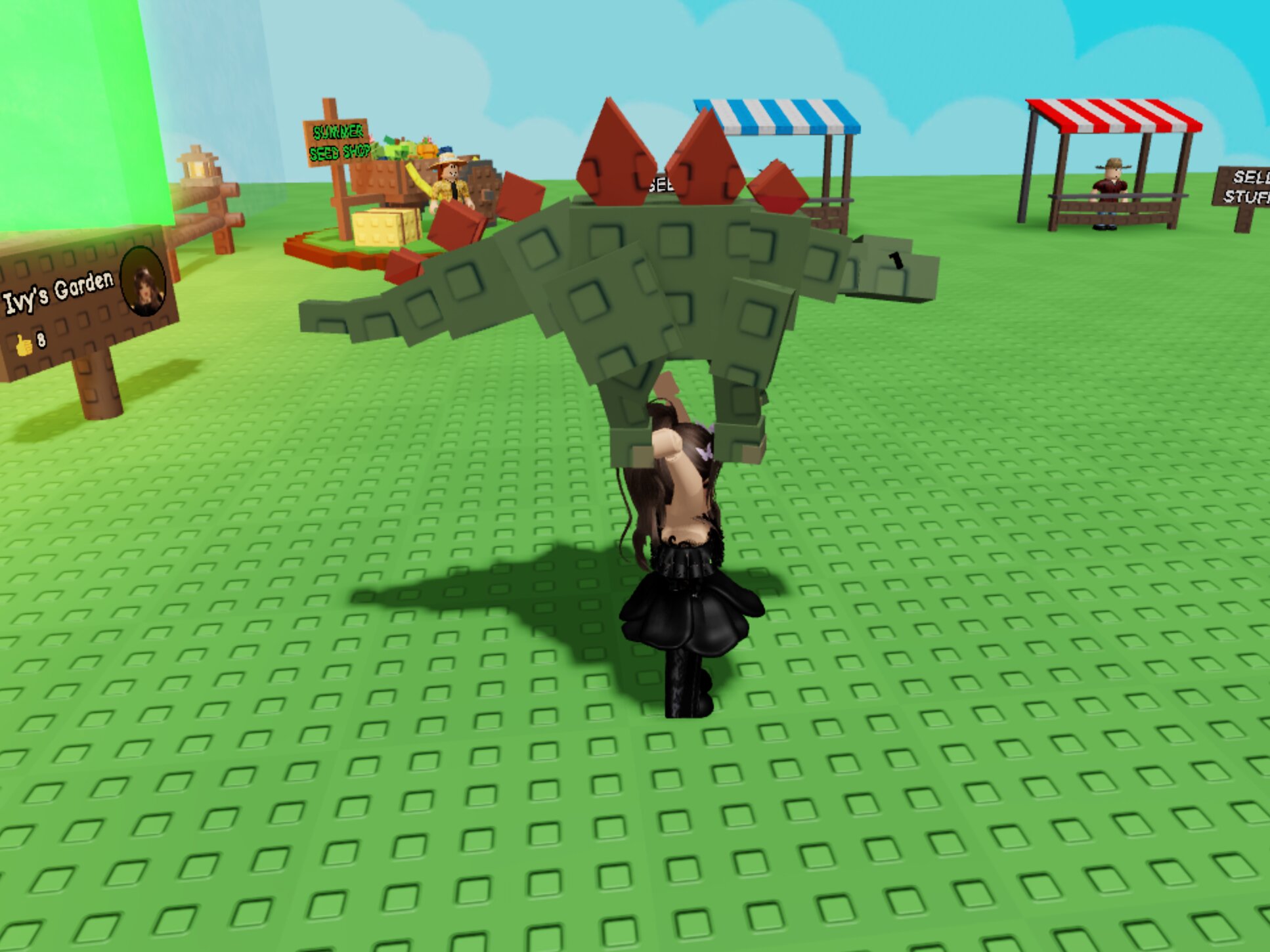 Все про стегозавра в Roblox Grow a Garden: что делает и как получить