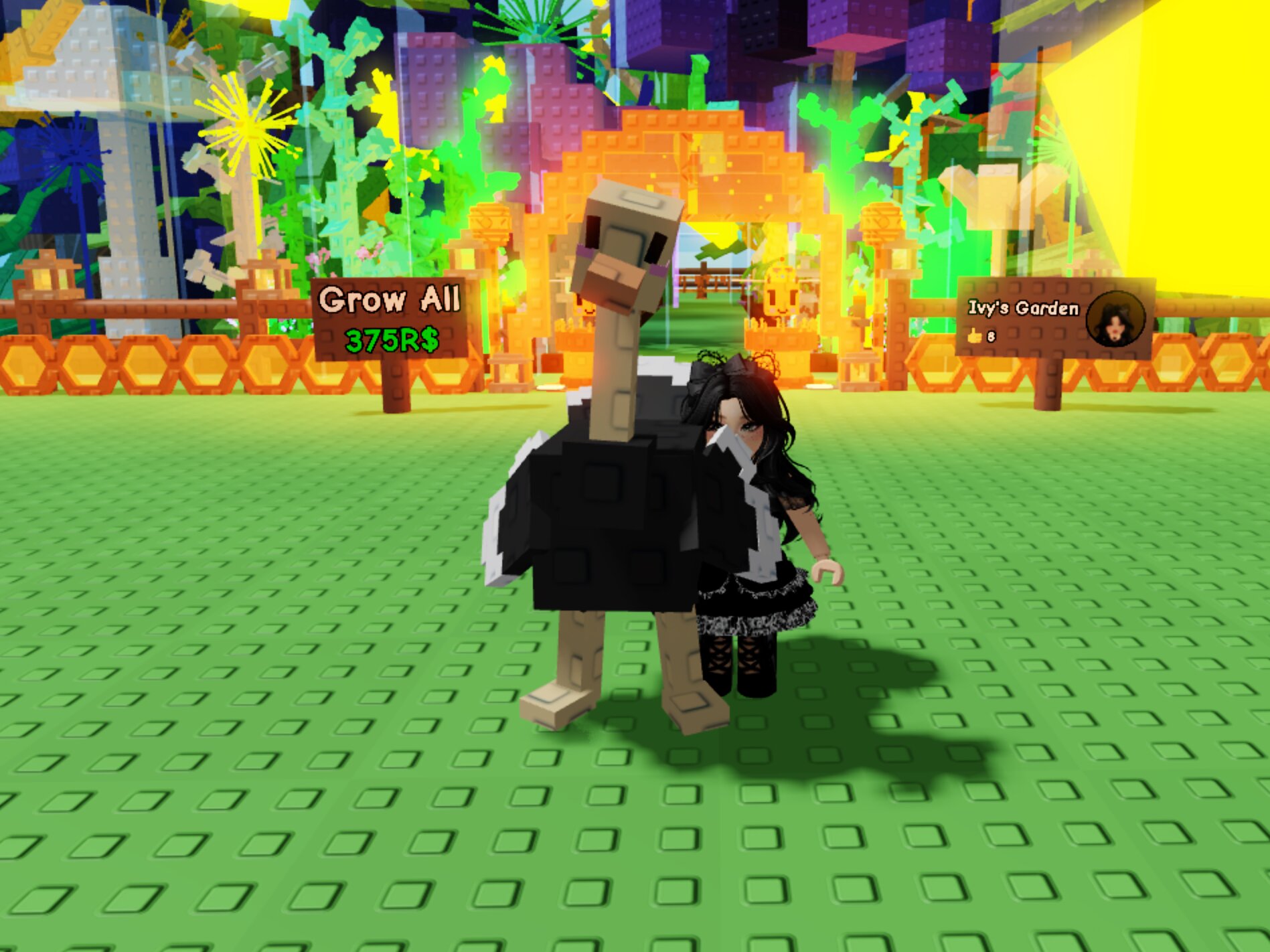 Все про страуса в Roblox Grow a Garden: что делает и как получить