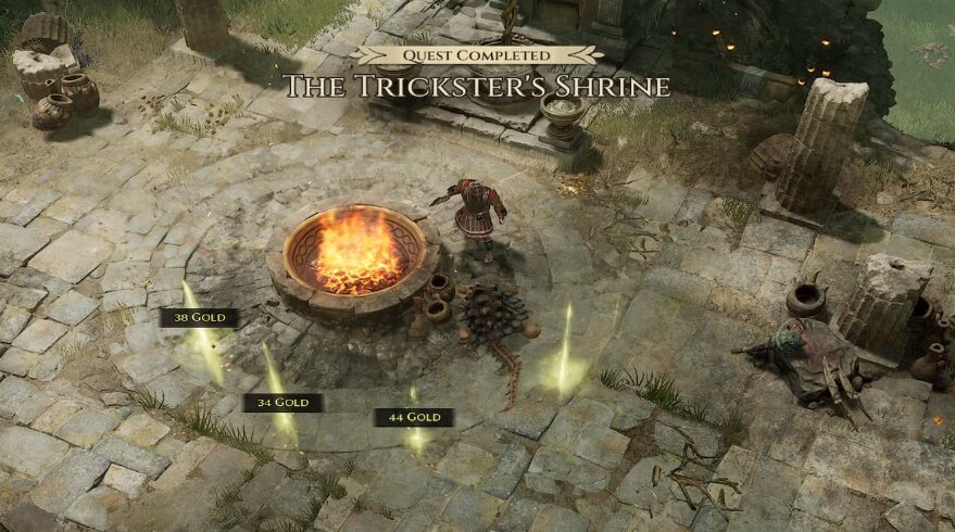 Как пройти квест Святилище Трикстера (Пройдохи) Titan Quest 2: где Кадуцей и какой зверь