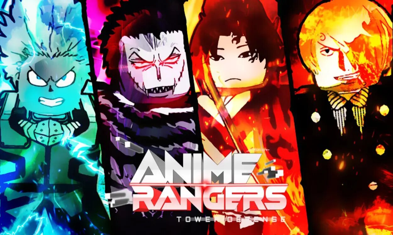 Тир-лист для Roblox Anime Rangers X: лучшие персонажи