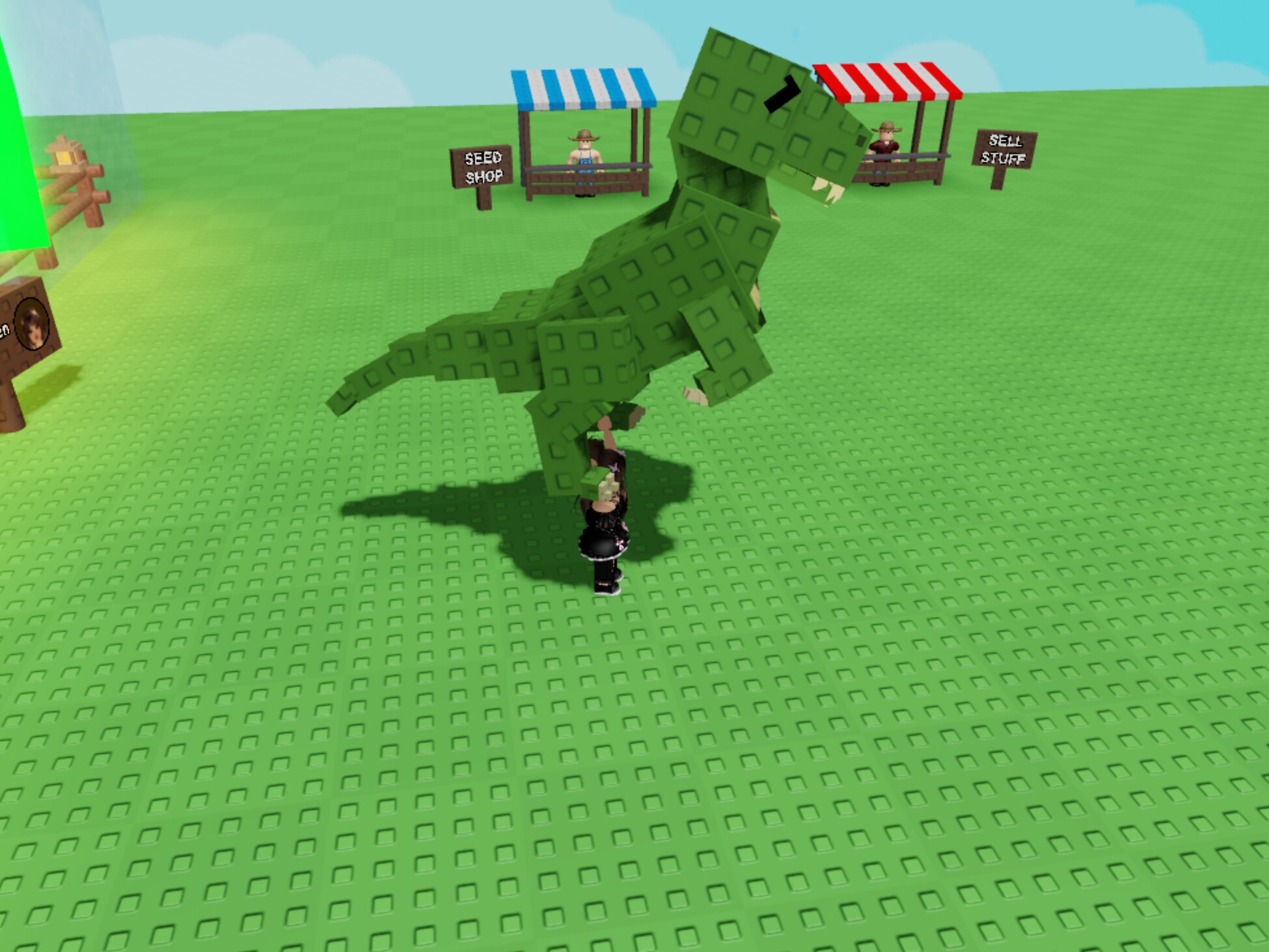 Все про тирекса в Roblox Grow a Garden: что делает и как получить