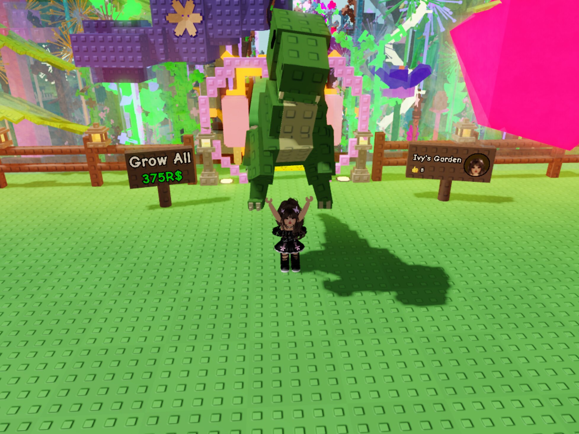 Все про тирекса в Roblox Grow a Garden: что делает и как получить