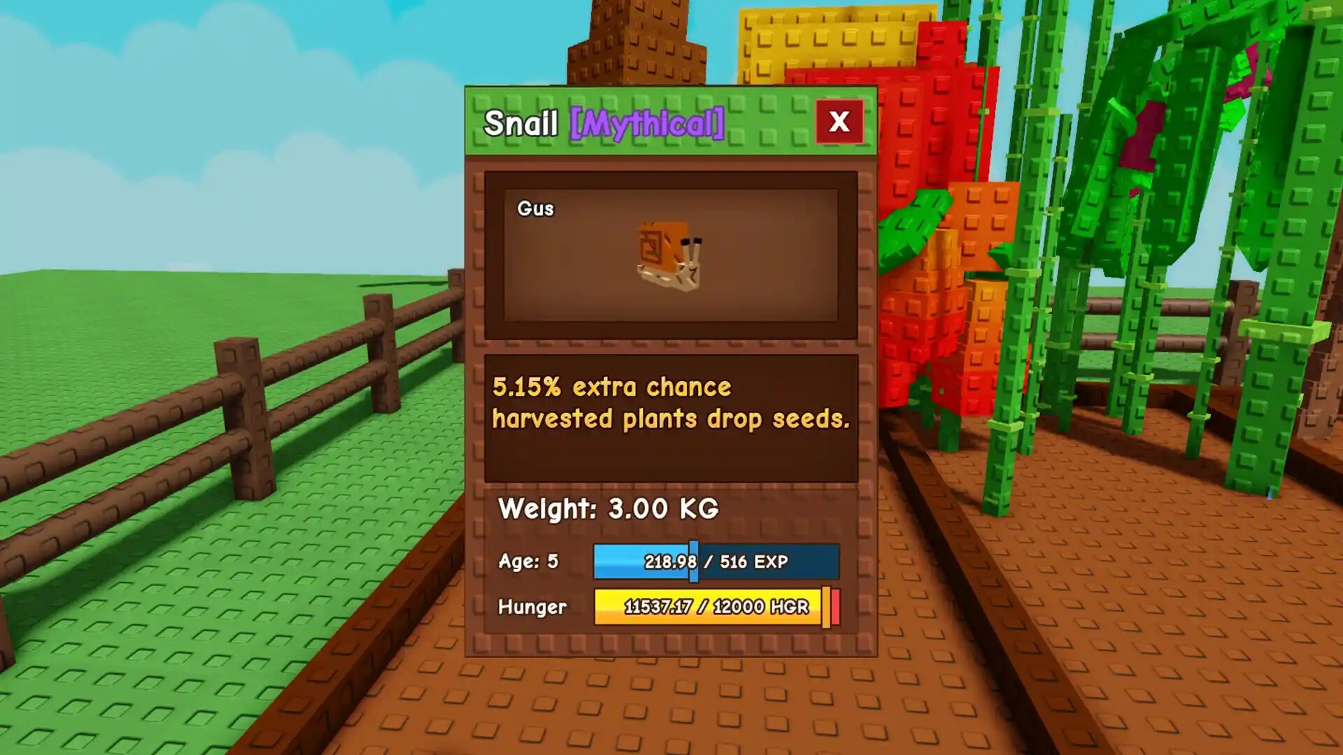 Все про улитку в Roblox Grow a Garden: что делает и как получить