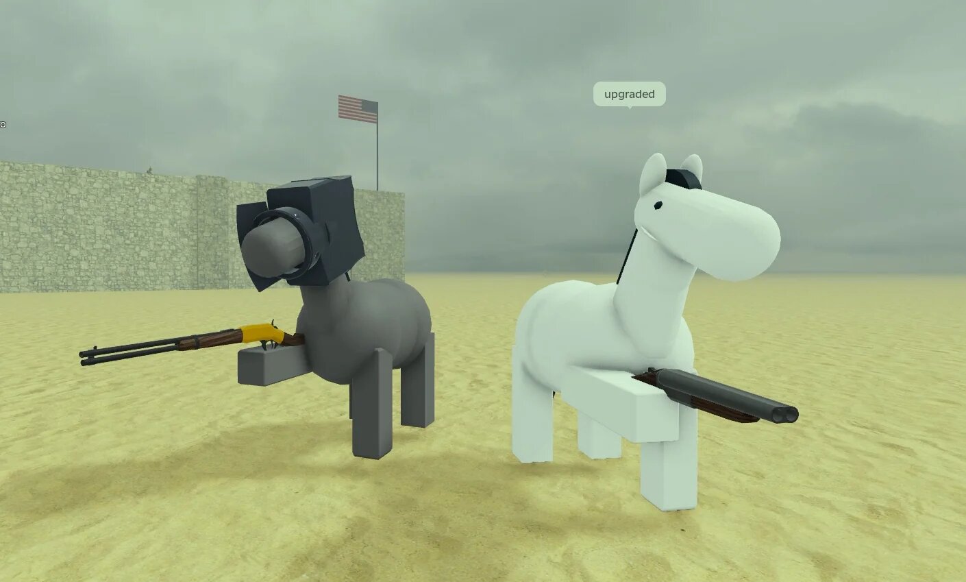 Как сделать баг с лошадью в Roblox Dead Rails и полететь