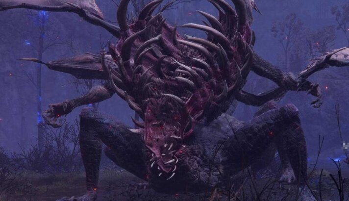 Разверстый Дракон в Elden Ring Nightreign