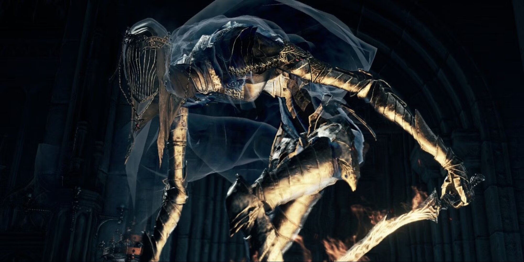 Танцовщица Холодной долины в Elden Ring Nightreign