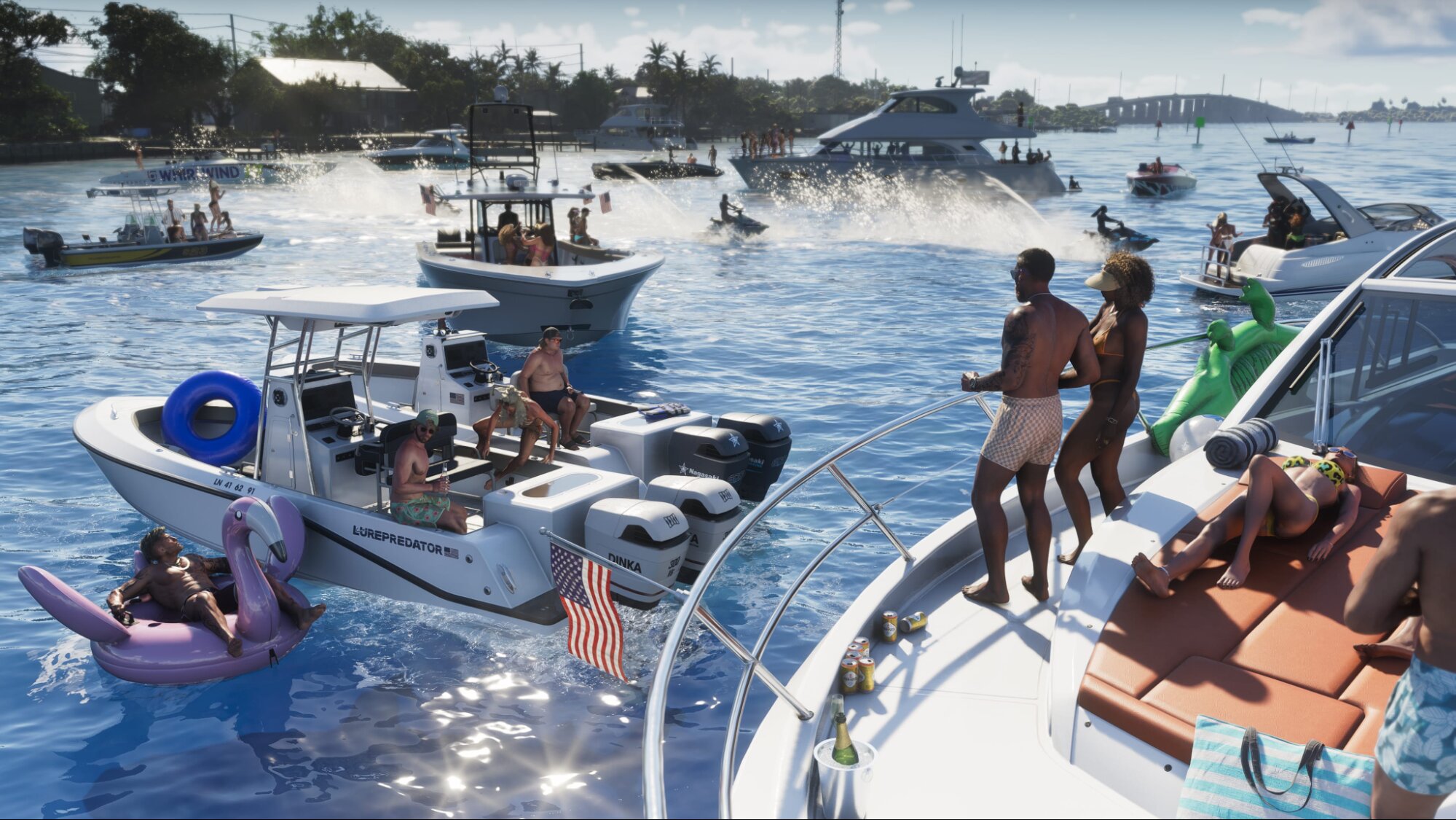 Города, локации, биомы в GTA 6 — Leonida Keys — Леонида Кис