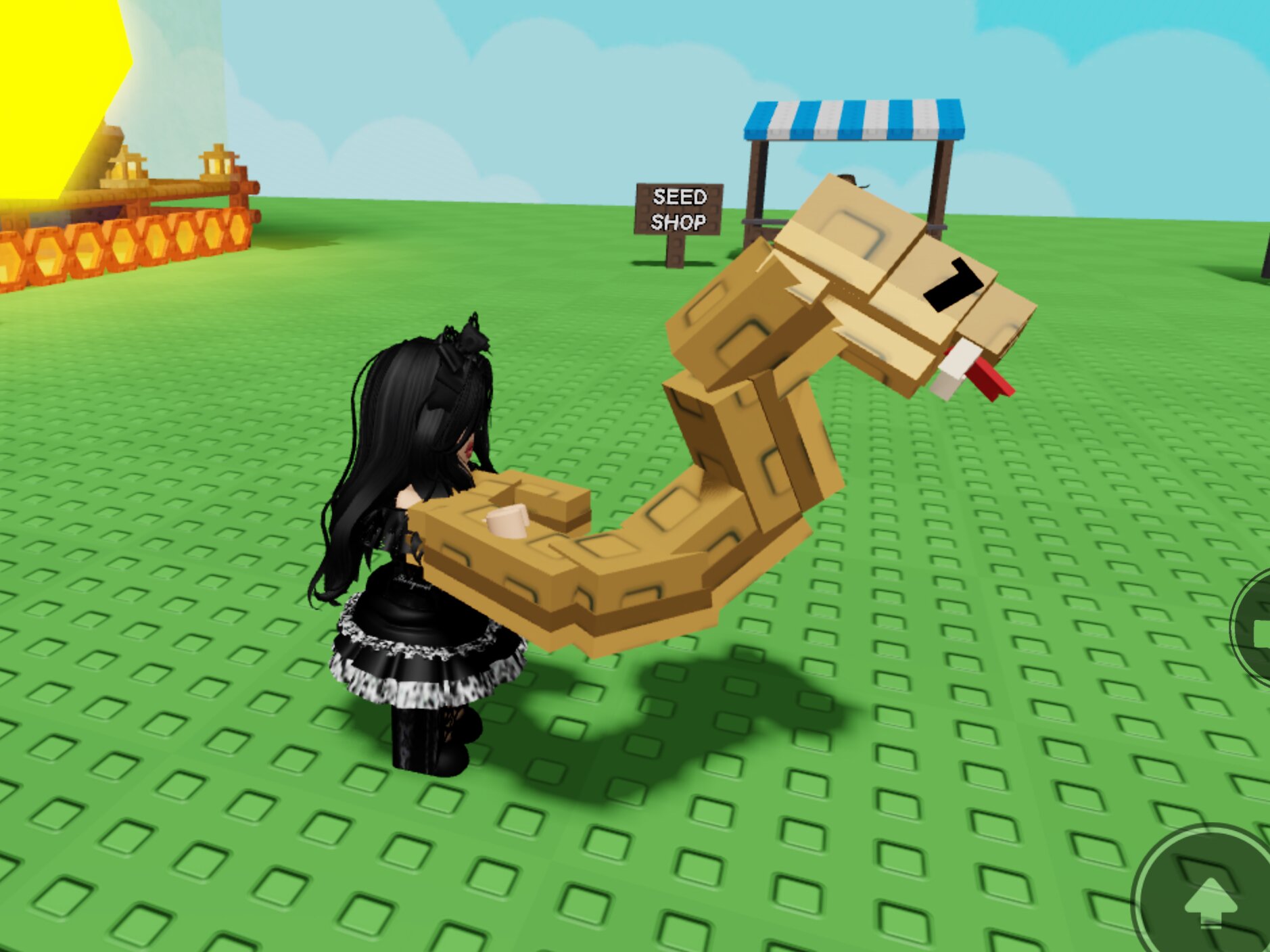 Все про песчаную змею в Roblox Grow a Garden: что делает и как получить