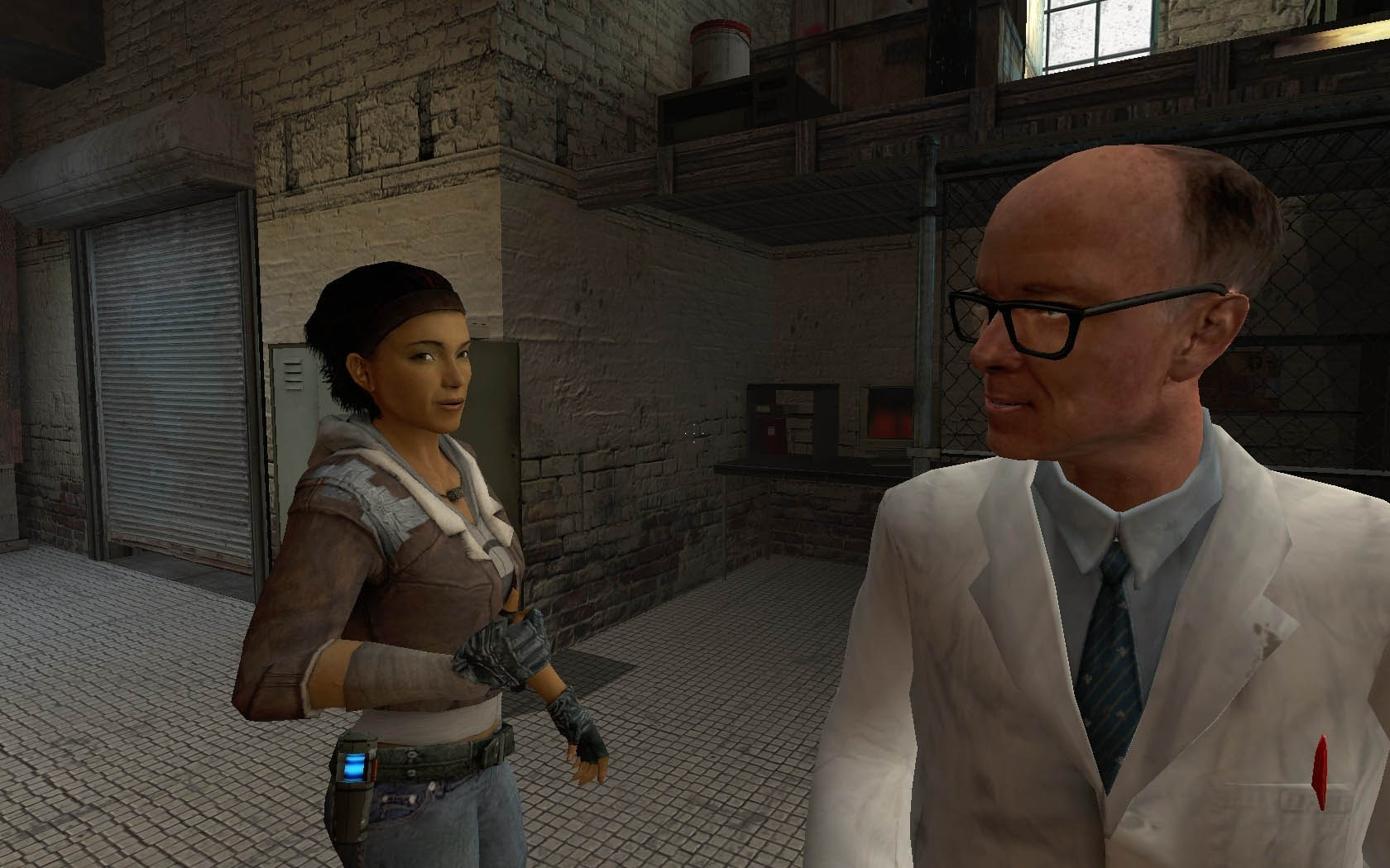 Доктор Айзек Кляйнер из Half-Life 2.