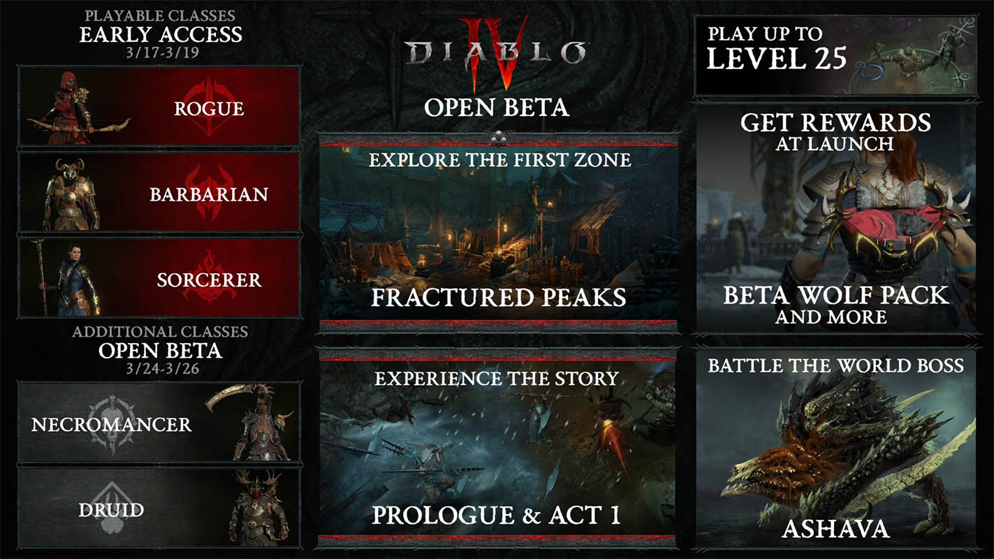 Diablo 4 – опубликован тизер-трейлер геймплея из бета-теста