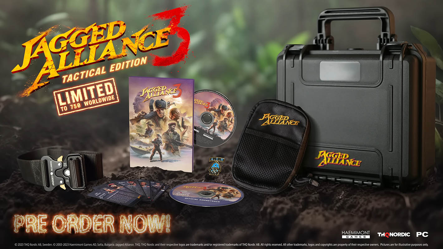 Jagged Alliance 3 получила примерную дату выхода и коллекционку