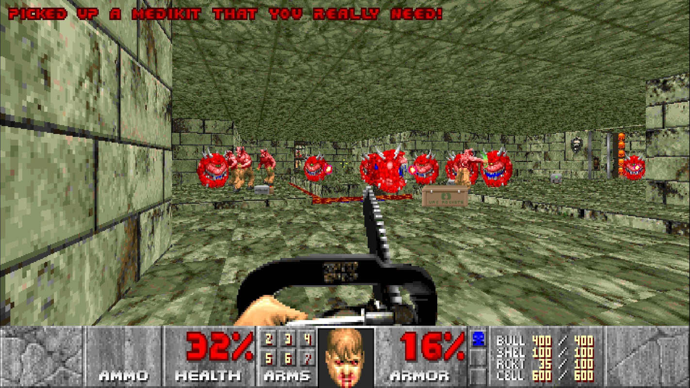В Doom смогли сыграть через графический редактор MS Paint