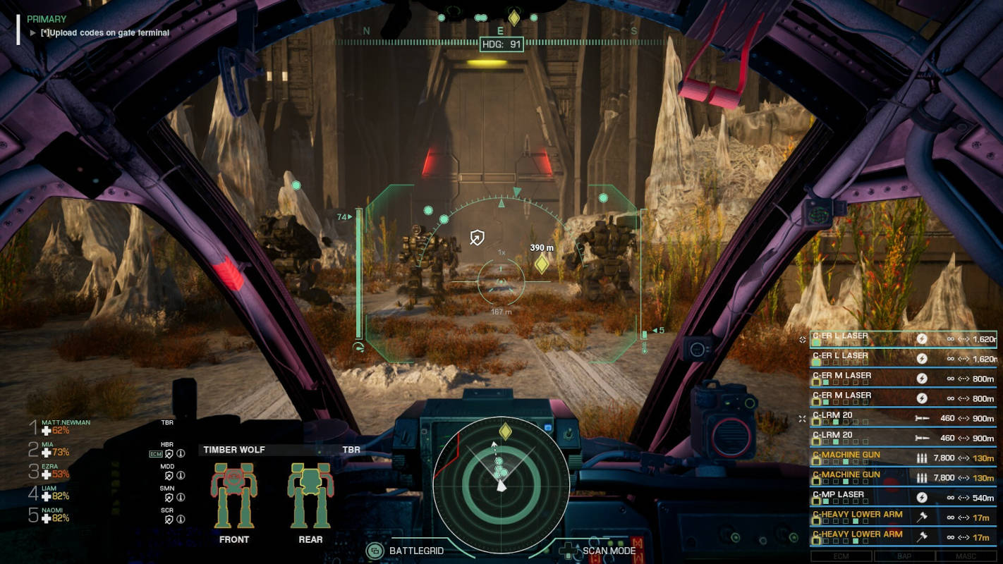 Релиз симулятора меха MechWarrior 5: Clans состоится в октябре