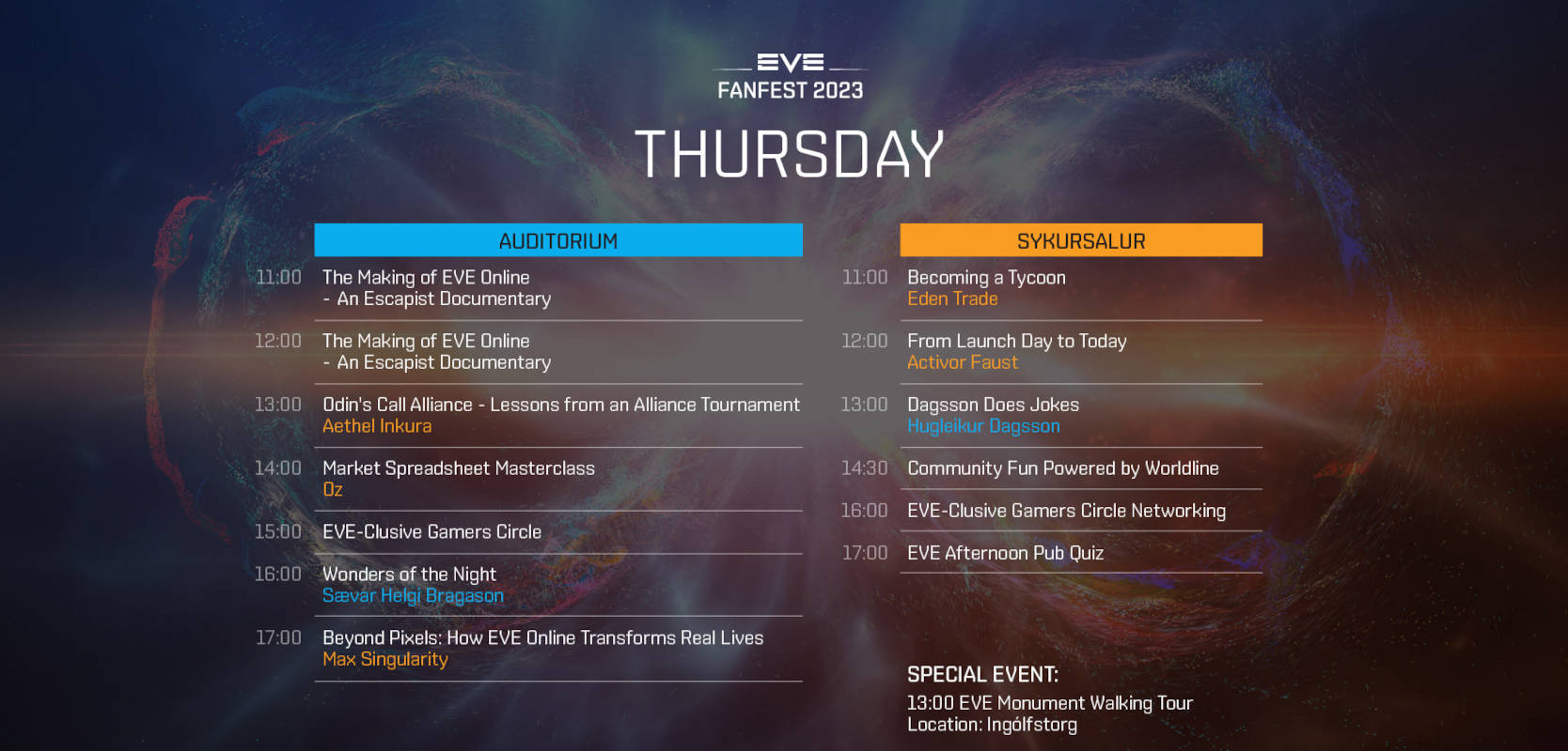 EVE Online – представлено расписание стримов с EVE Fanfest 2023