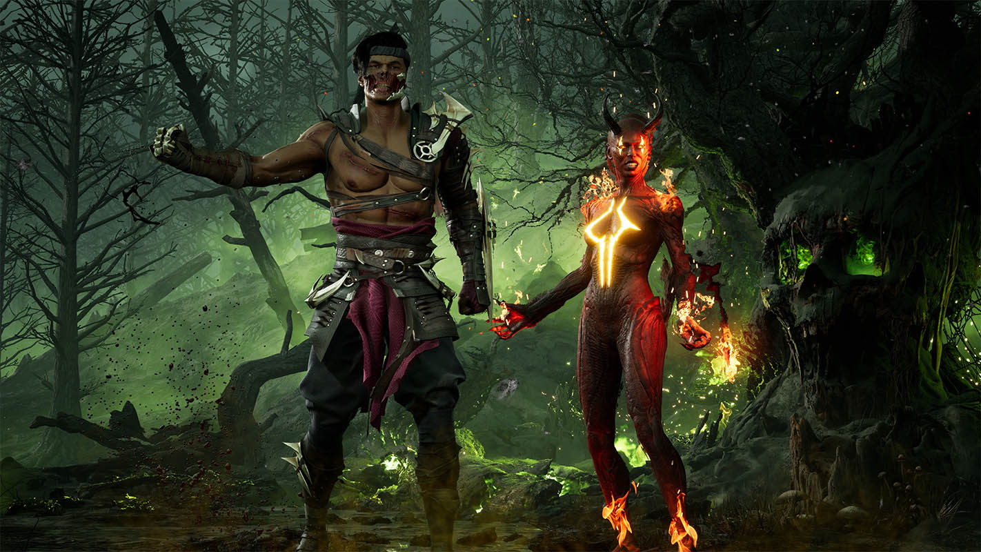 Mortal Kombat 1 – вышел геймплей за Рептилию, Ашру и Хавика