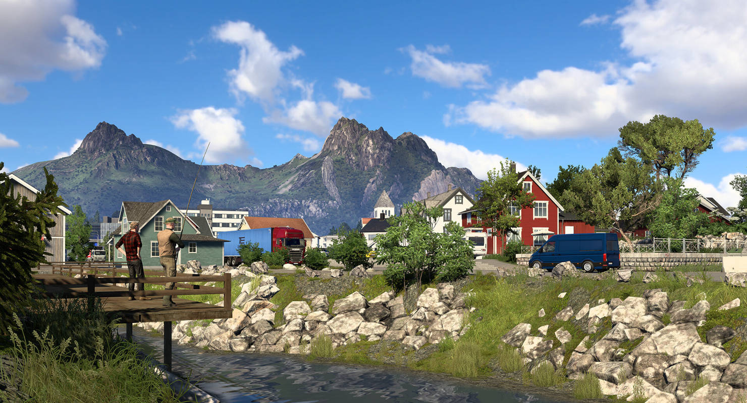 Для Euro Truck Simulator 2 анонсировали DLC Nordic Horizons