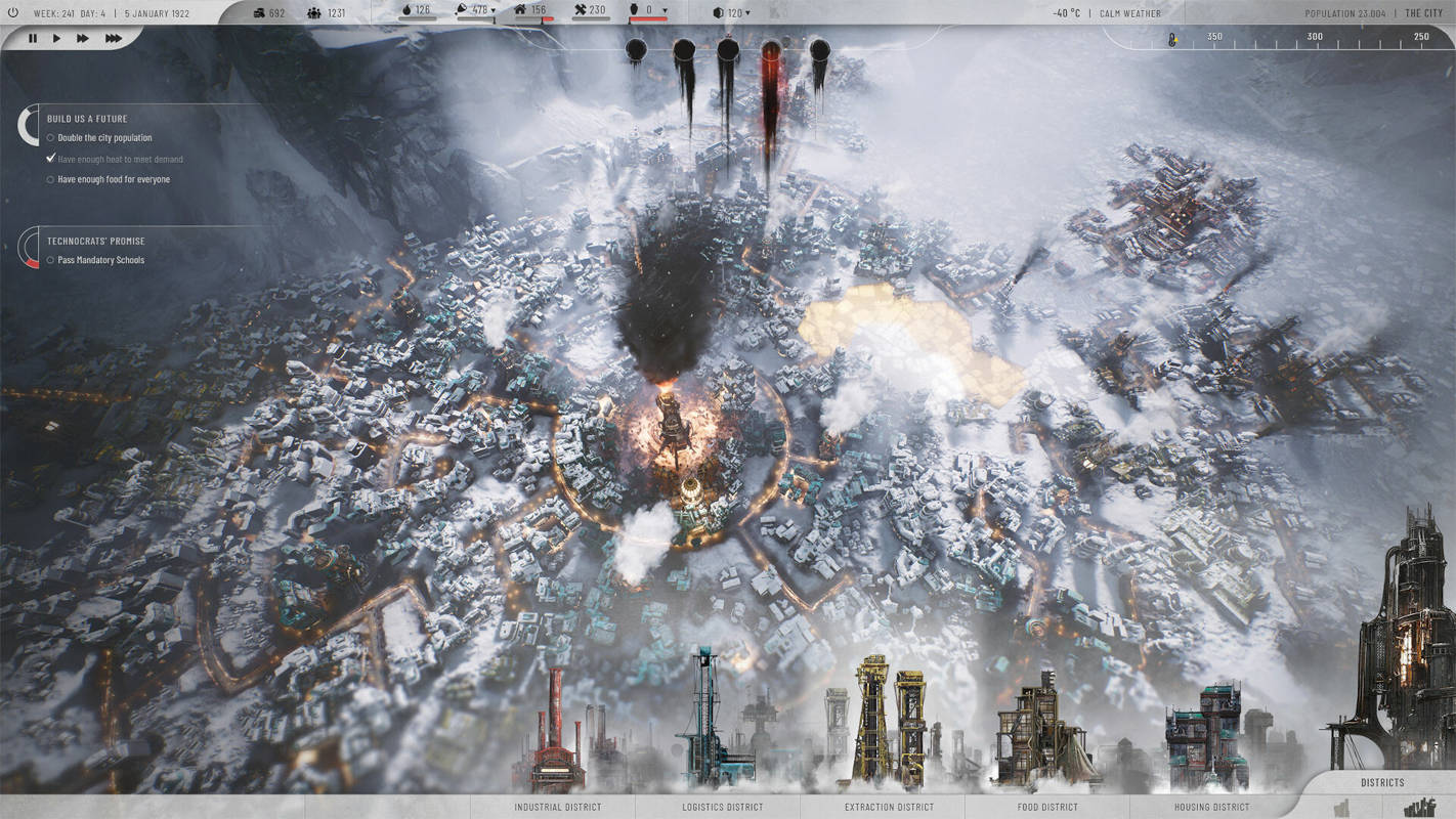 Трейлер Frostpunk 2 с морозным геймплеем покажут 16 января