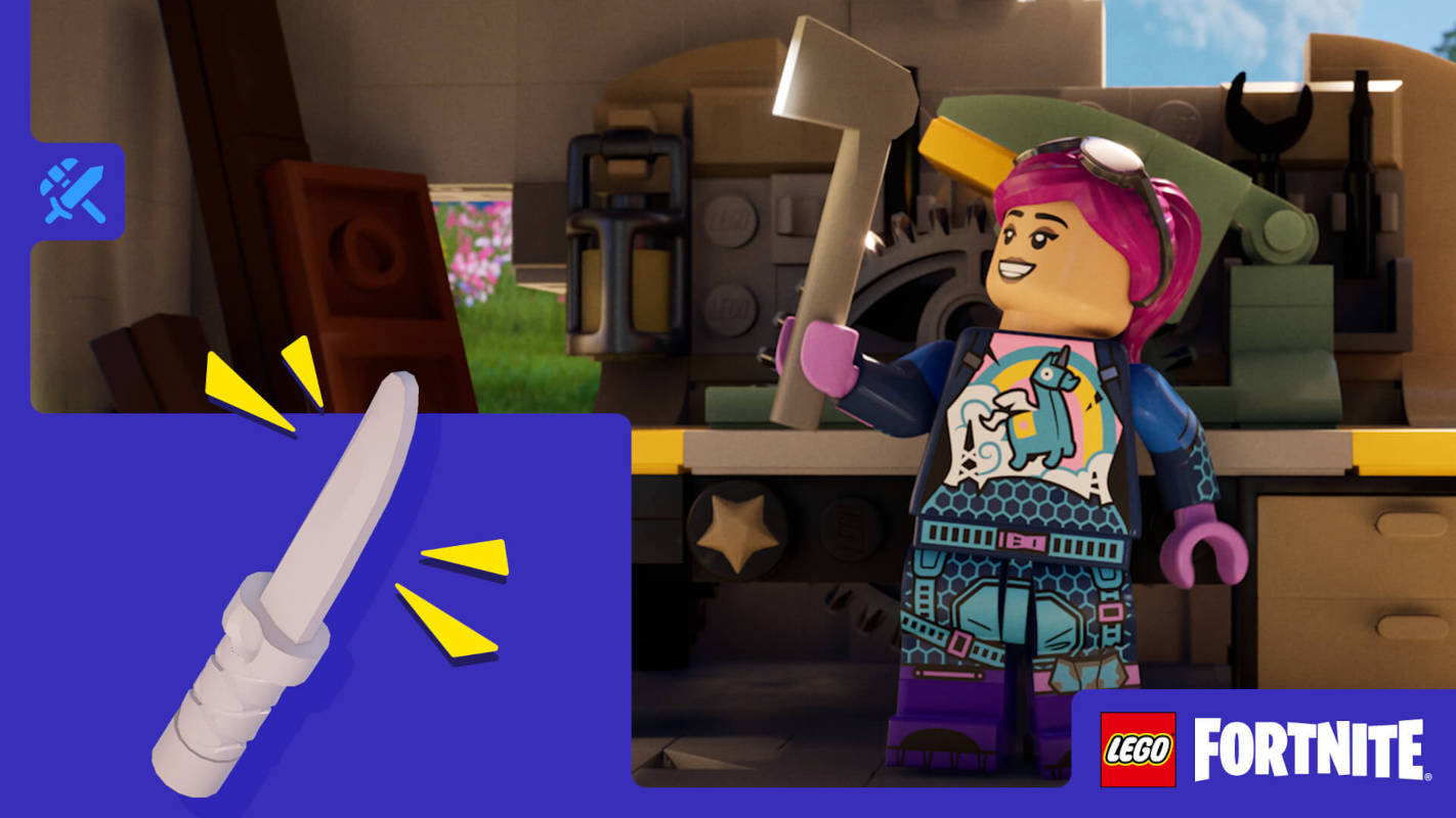 Для LEGO Fortnite вышел патч 28.20 с охотничьим кинжалом