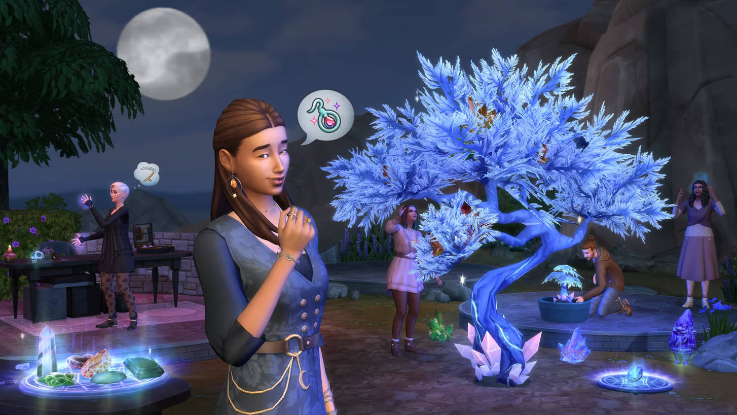 В феврале для The Sims 4 выйдет каталог «Сияние самоцветов»