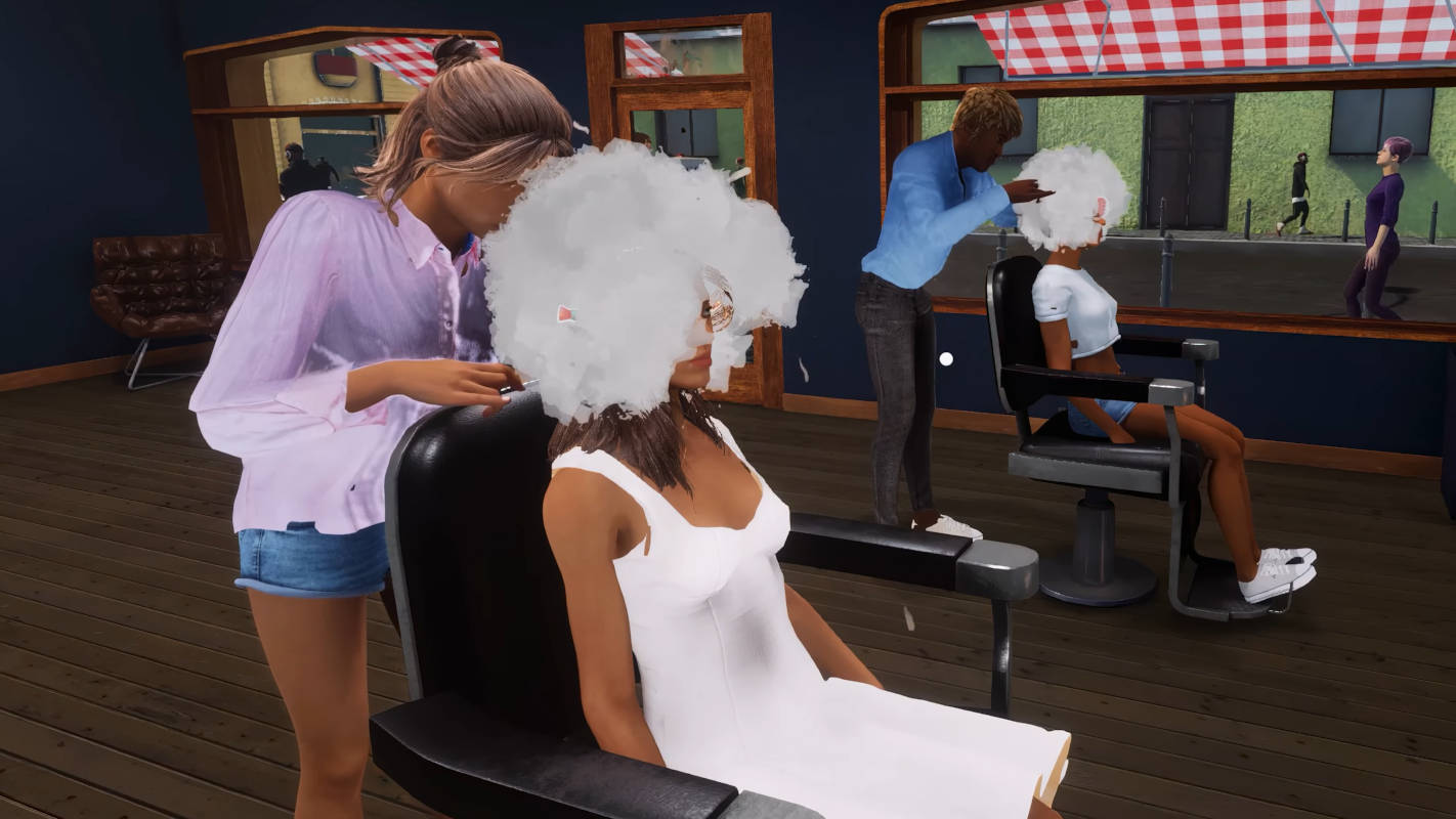 Симулятор парикмахера Hairdresser Simulator вышел на ПК