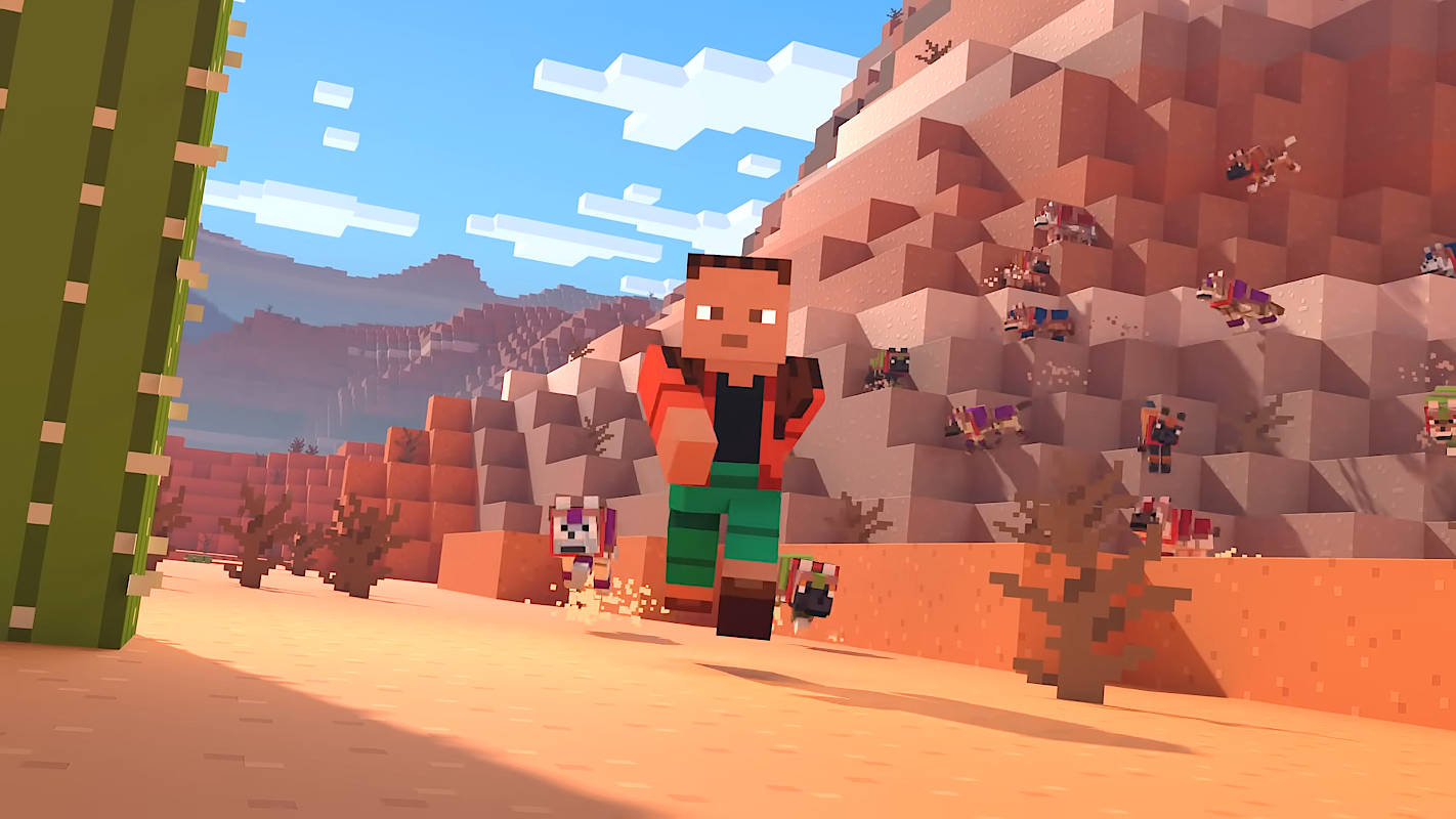 Для Minecraft выпустили патч 1.20.5 с броненосцами и новыми волками