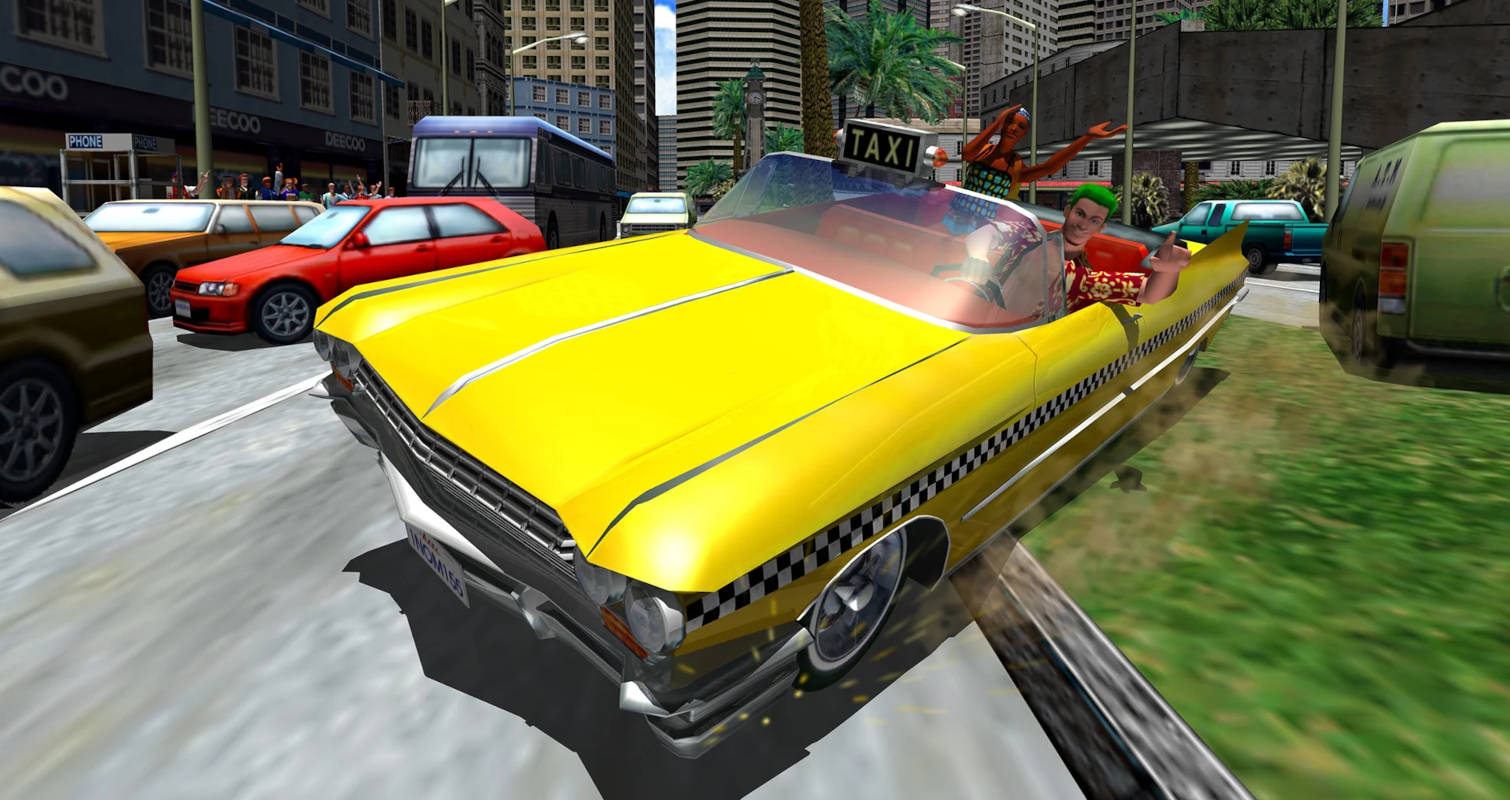 Утечка: опубликован геймплей ранней версии новой Crazy Taxi