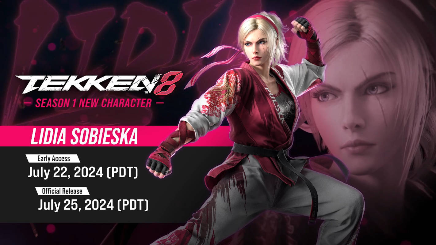 В июле для Tekken 8 выйдет DLC с Лидией – премьер-министром Польши