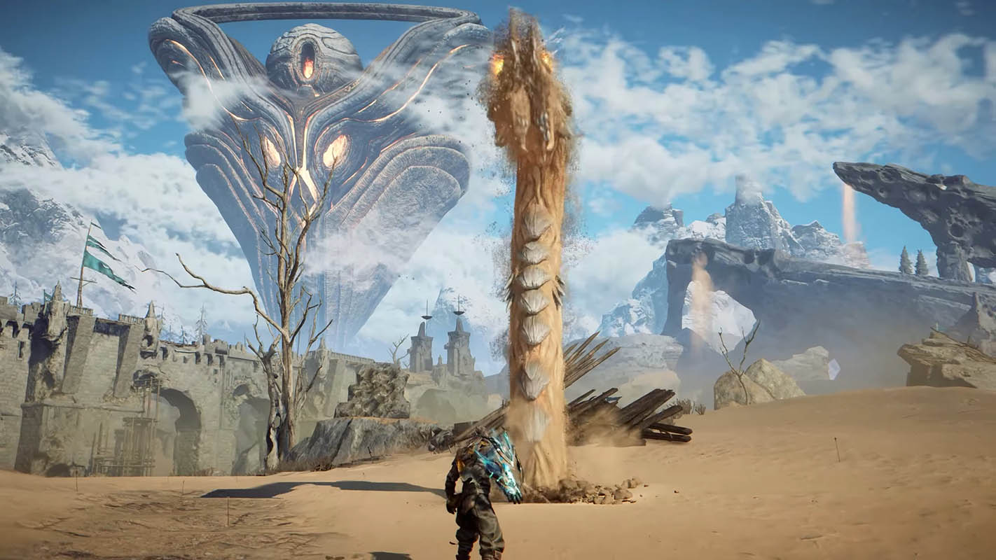 В трейлере Atlas Fallen показали геймплей и песчаное оружие