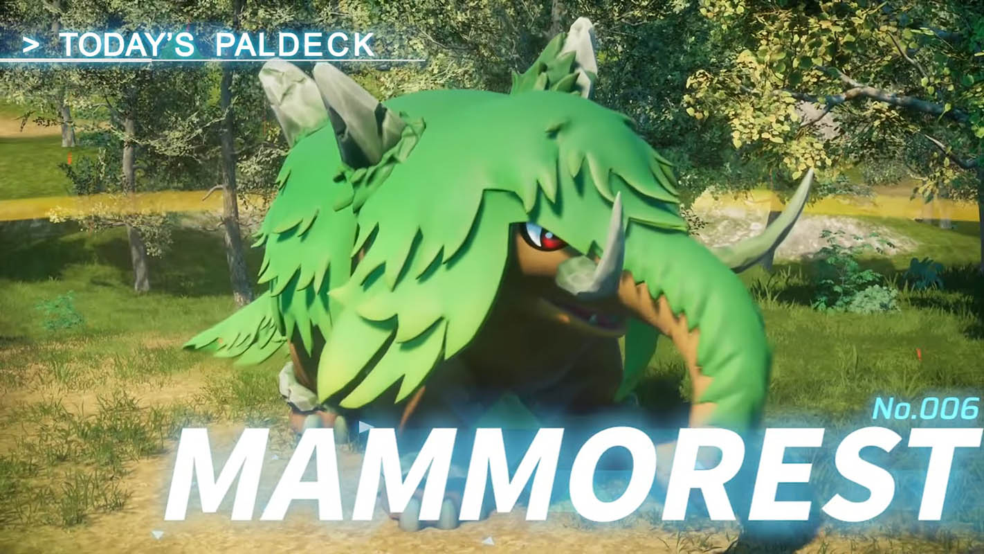 В роликах Palworld показали «покемонов» Incineram и Mammorest