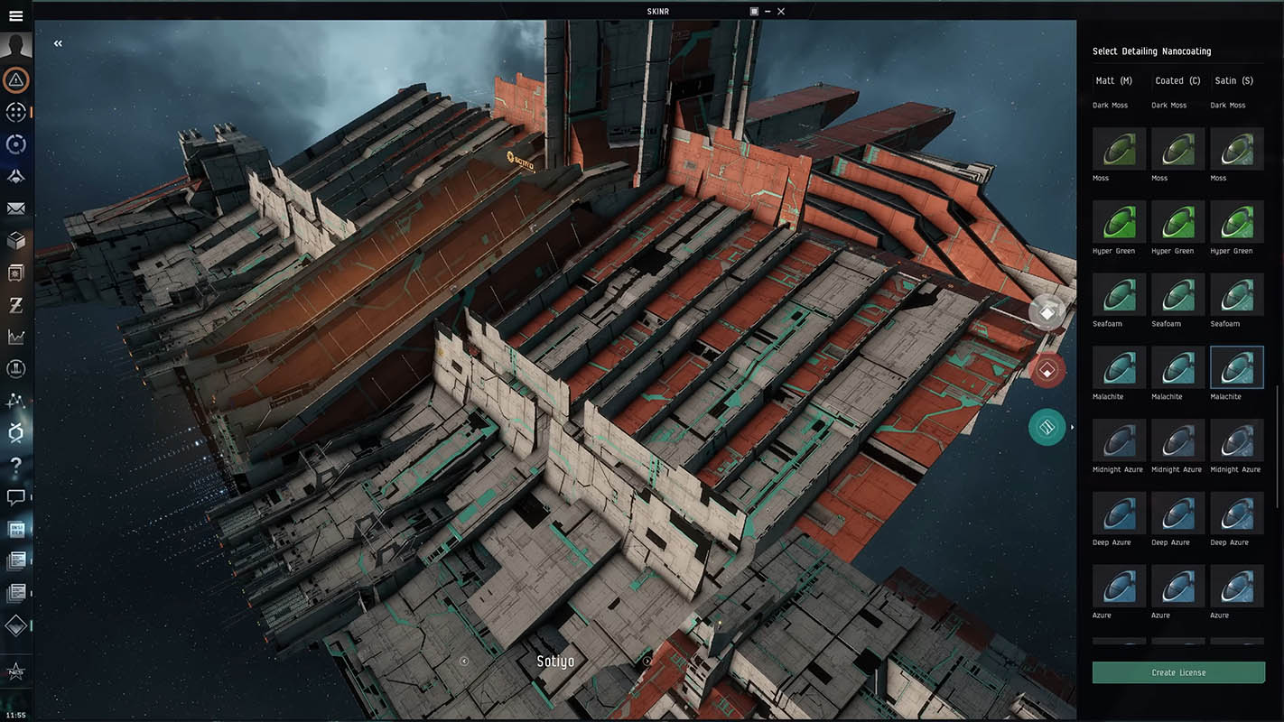 В EVE Online: Viridian удастся разукрасить сооружения «Апвелл»