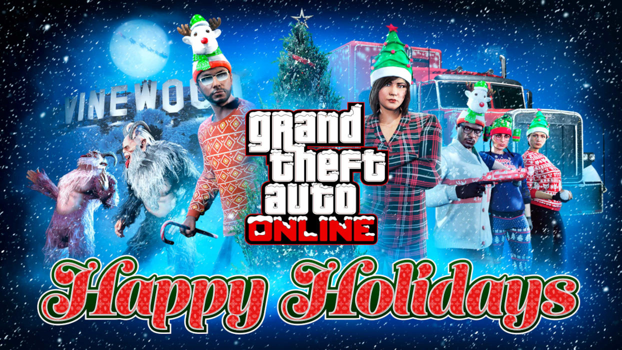 В GTA Online бесплатно раздают рождественские подарки