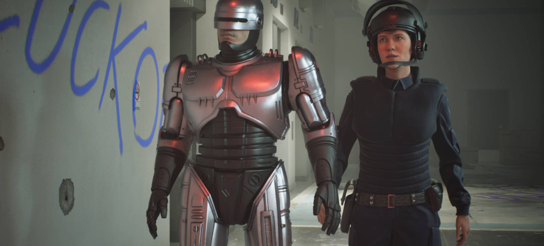 Вышел RoboCop: Rogue City – экшн-шутер про полицейского-полуробота